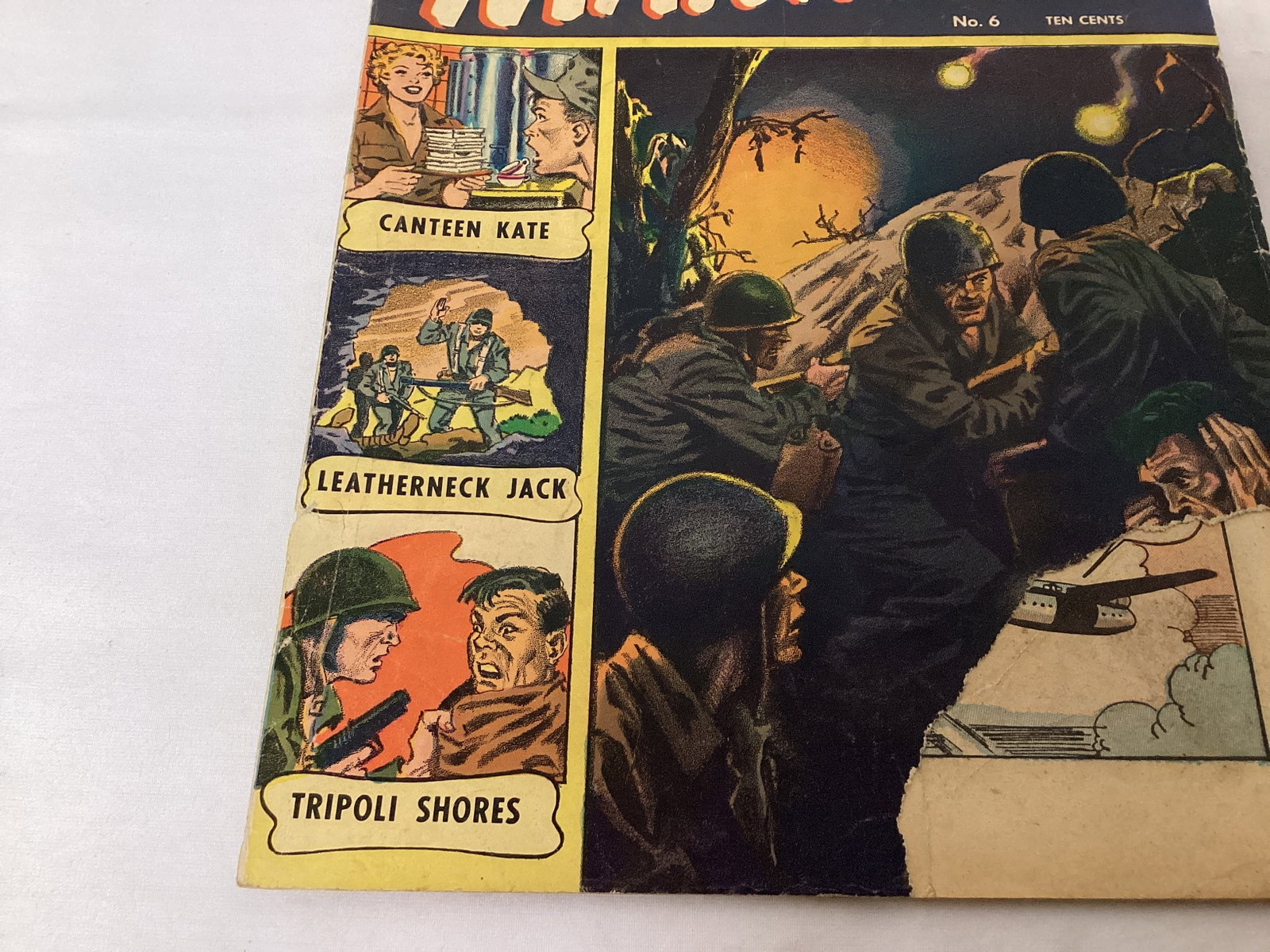 Fightin' Marines 6 St. Johns Comic Book - 4