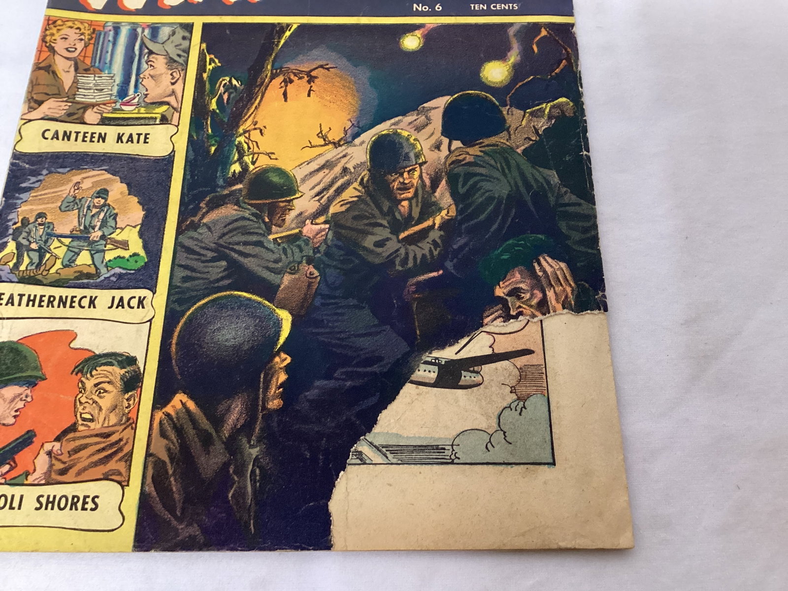 Fightin' Marines 6 St. Johns Comic Book - 5