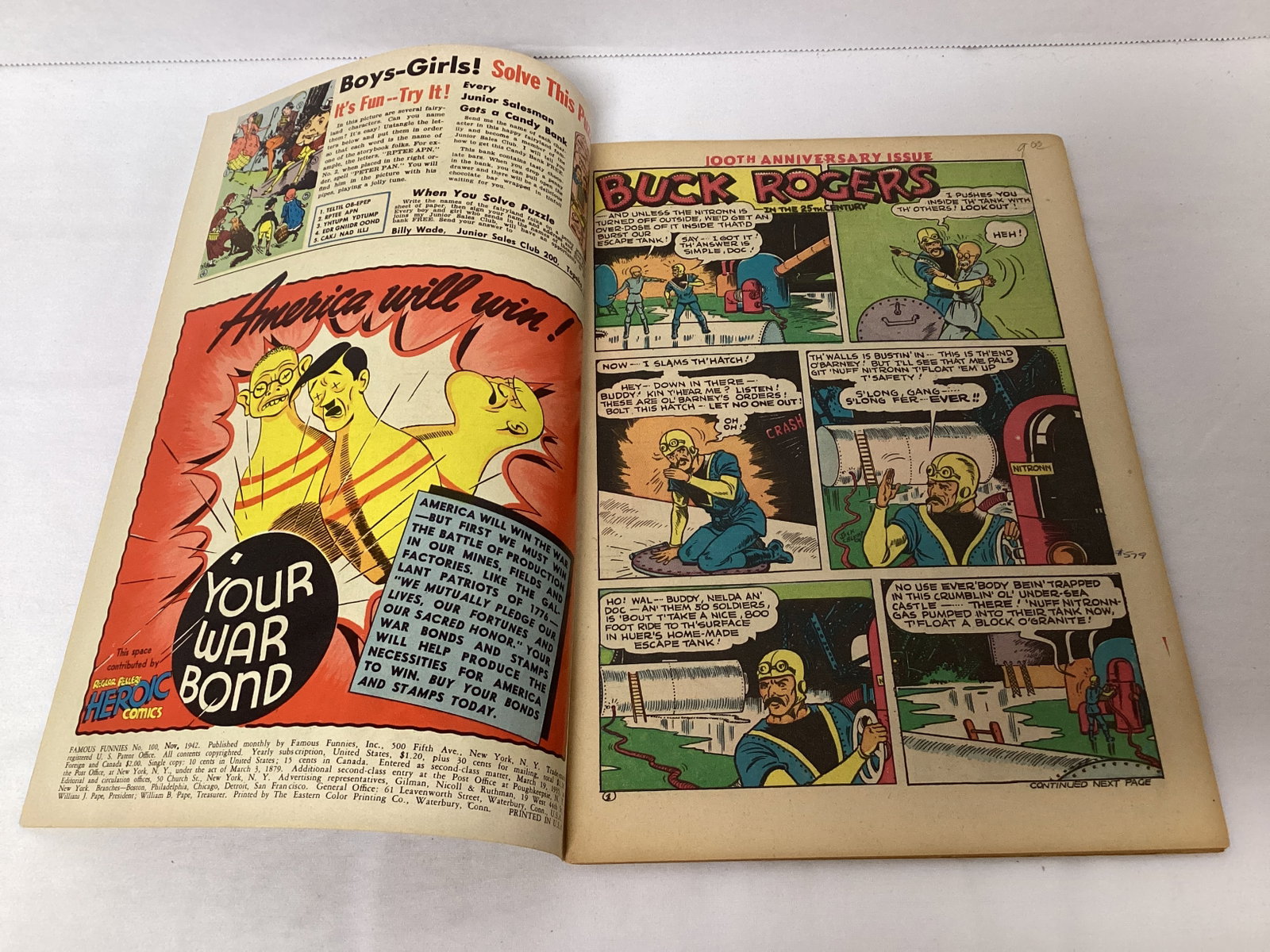 Famous Funnies 100 Comic Book - 6