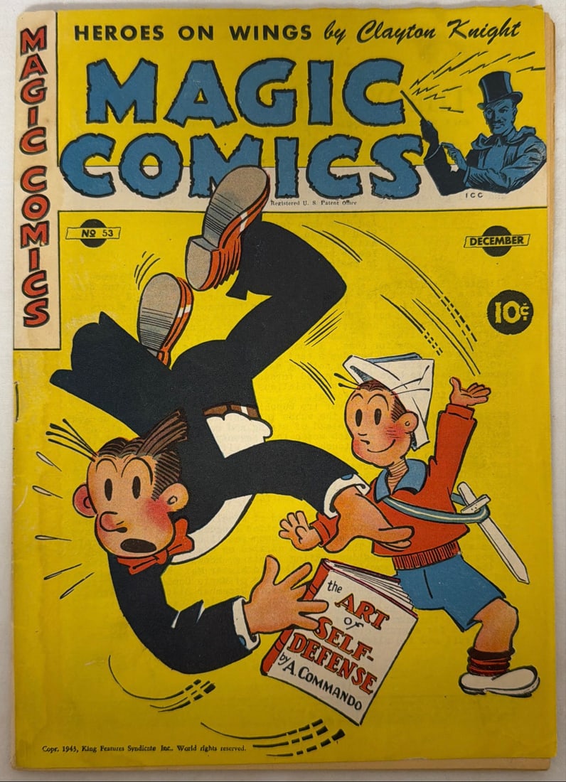 Magic Comics 53 King Comic Book: 1943, please preview and see all photos for condition