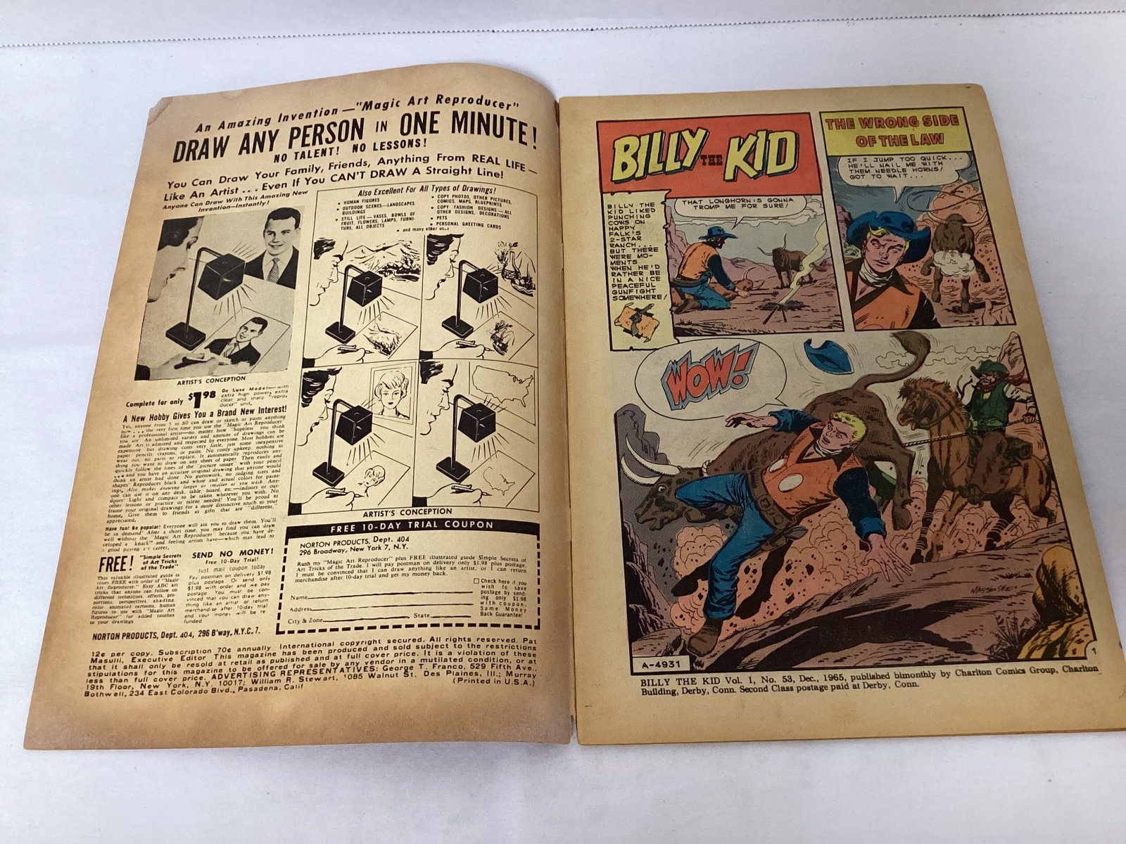 Billy the Kid 53 Charlton Comic Book - 6
