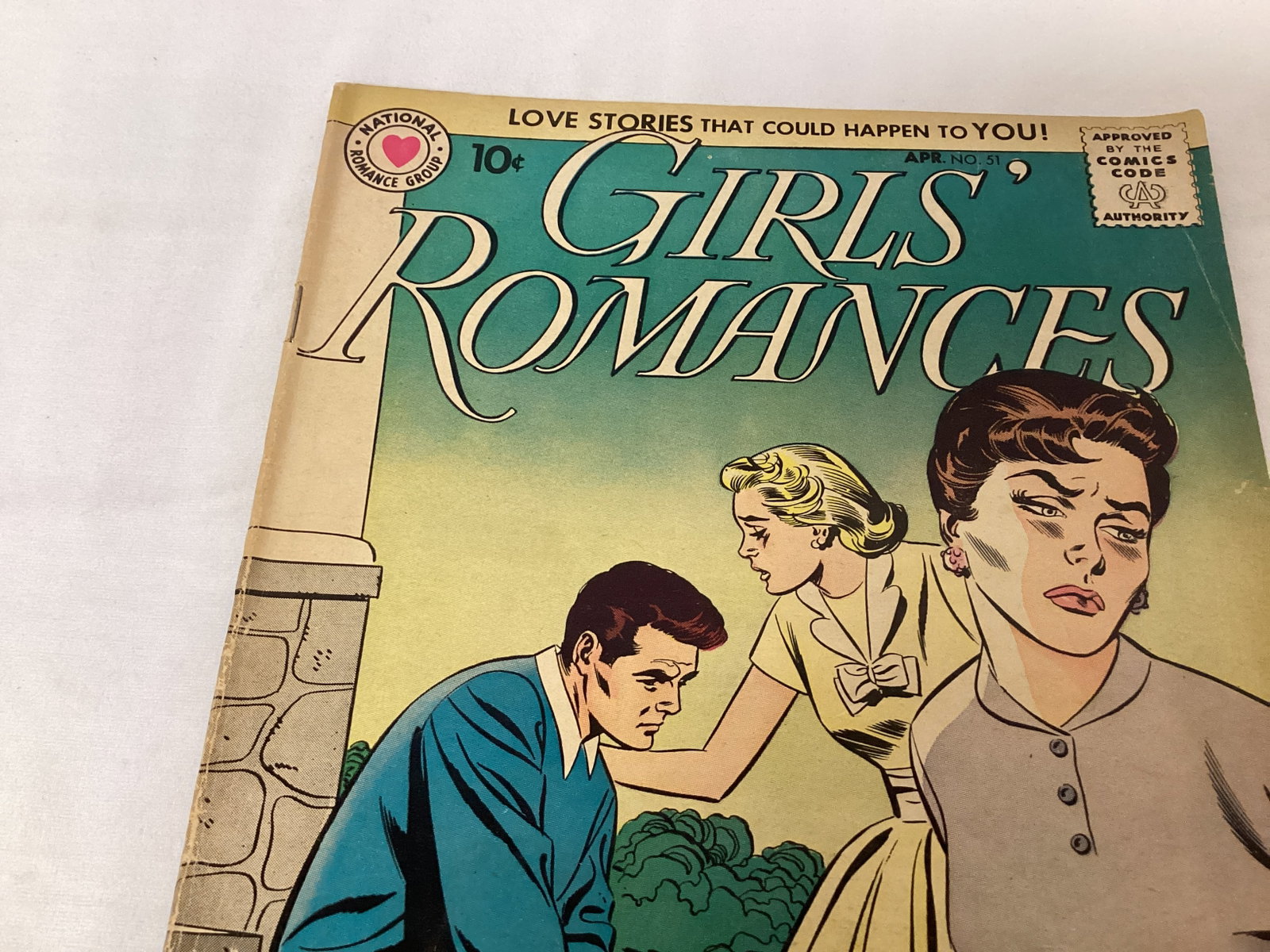 Girls' Romances 51 DC Comic Book - 2