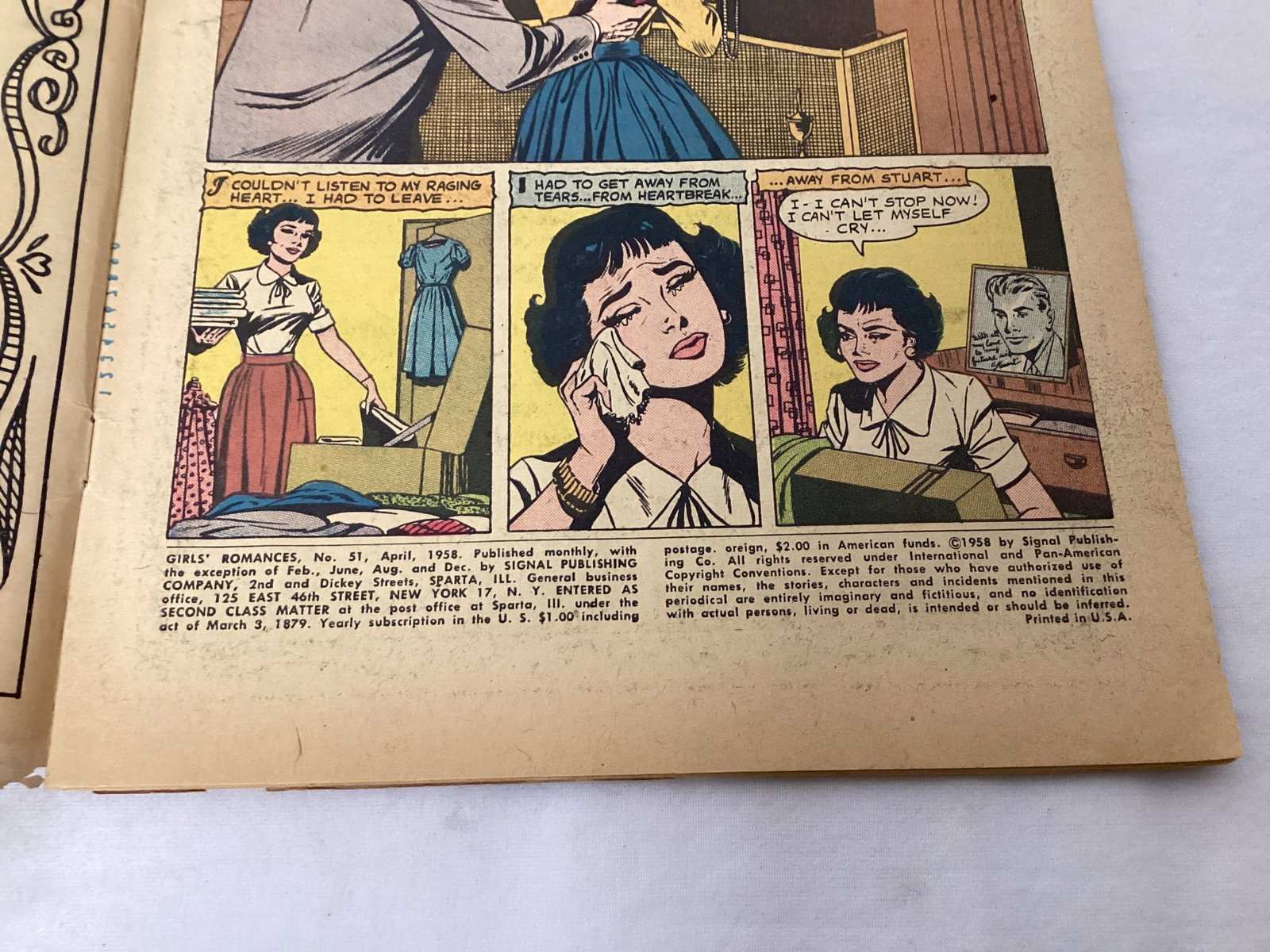Girls' Romances 51 DC Comic Book - 7