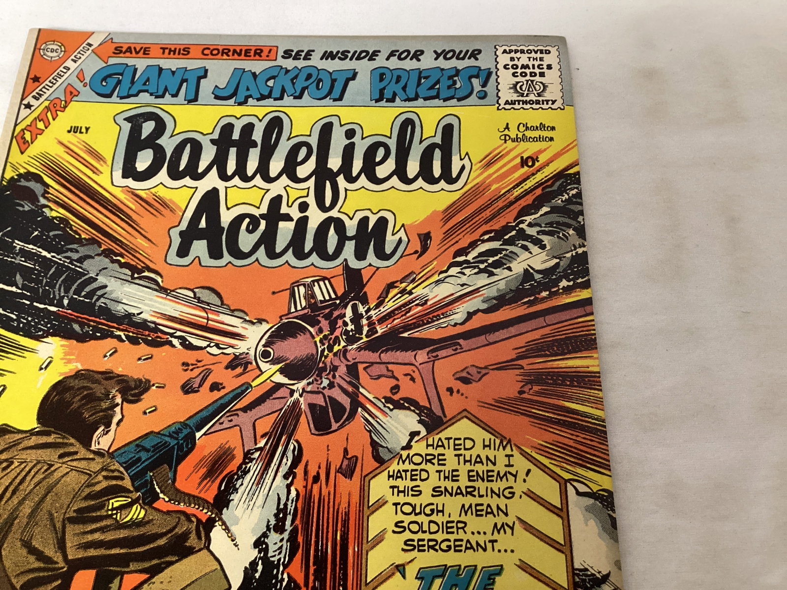 Battlefield Action 25 Charlton Comic Book - 3