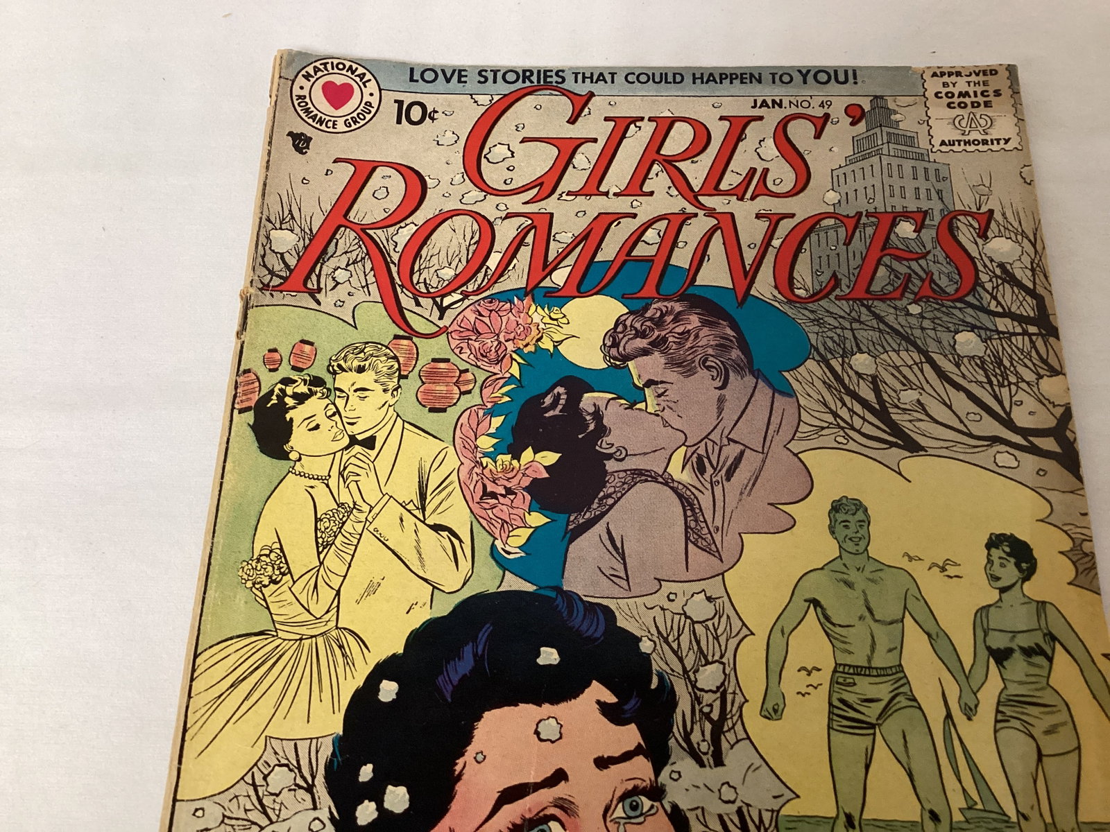 Girls' Romances 49 DC Comic Book - 2