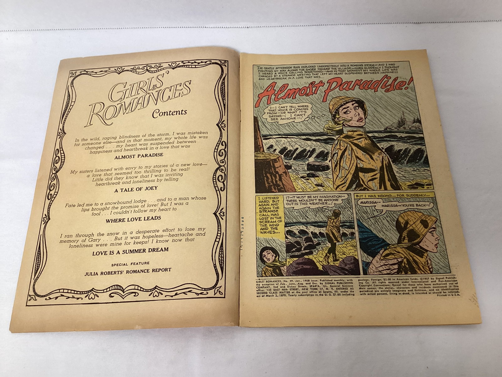 Girls' Romances 49 DC Comic Book - 6