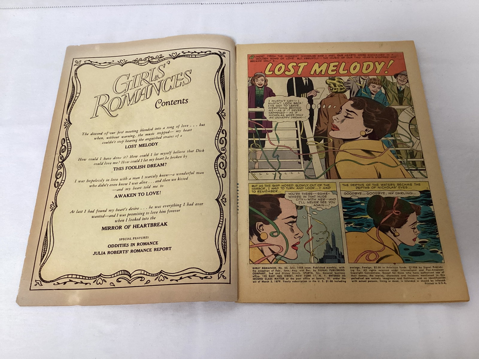 Girls Romances 53 DC Comic Book - 6