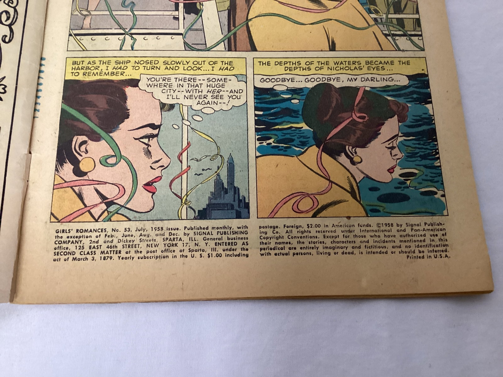 Girls Romances 53 DC Comic Book - 7
