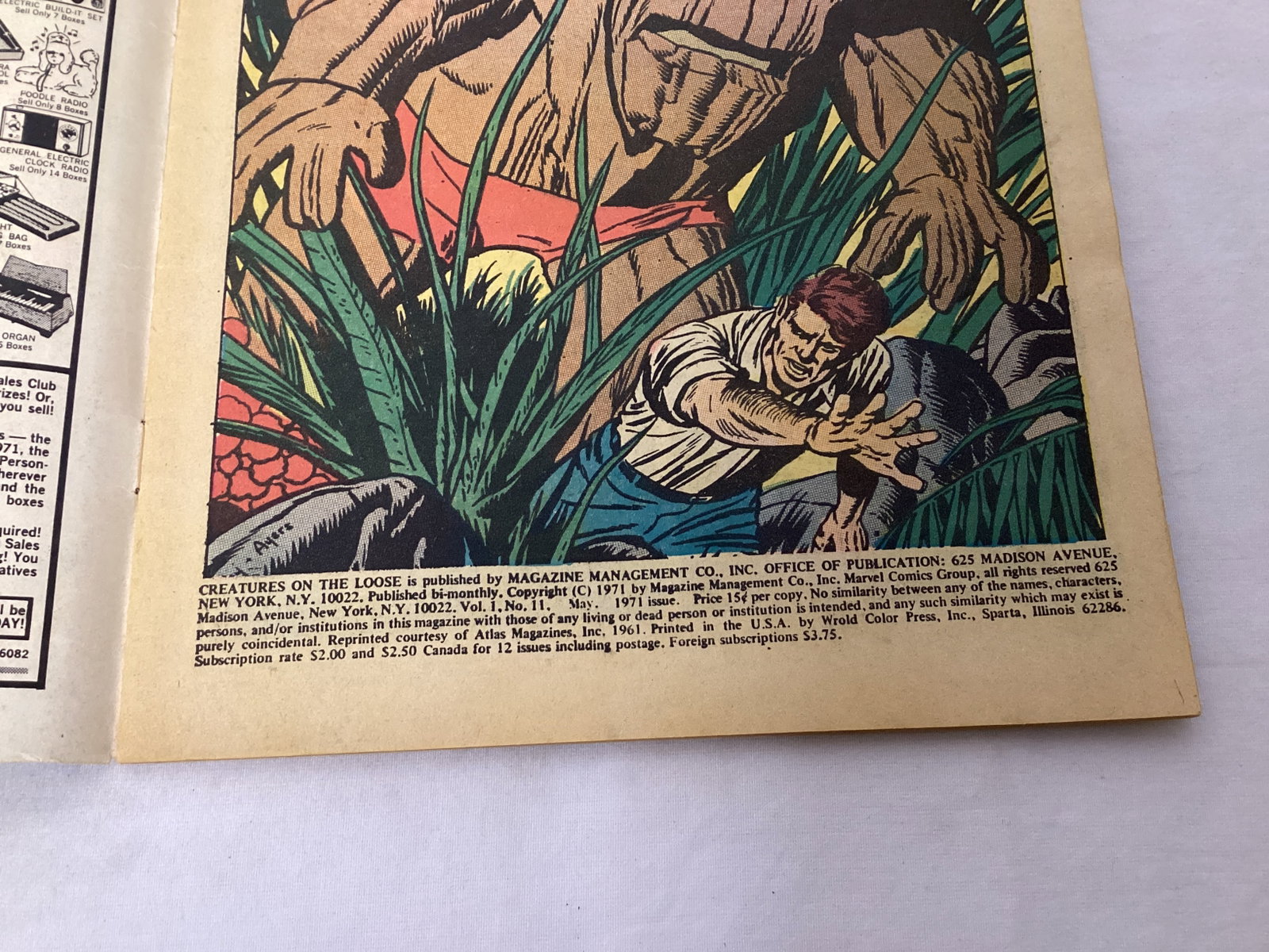 Creatures on the Loose! 11 Marvel Comic Book - 7