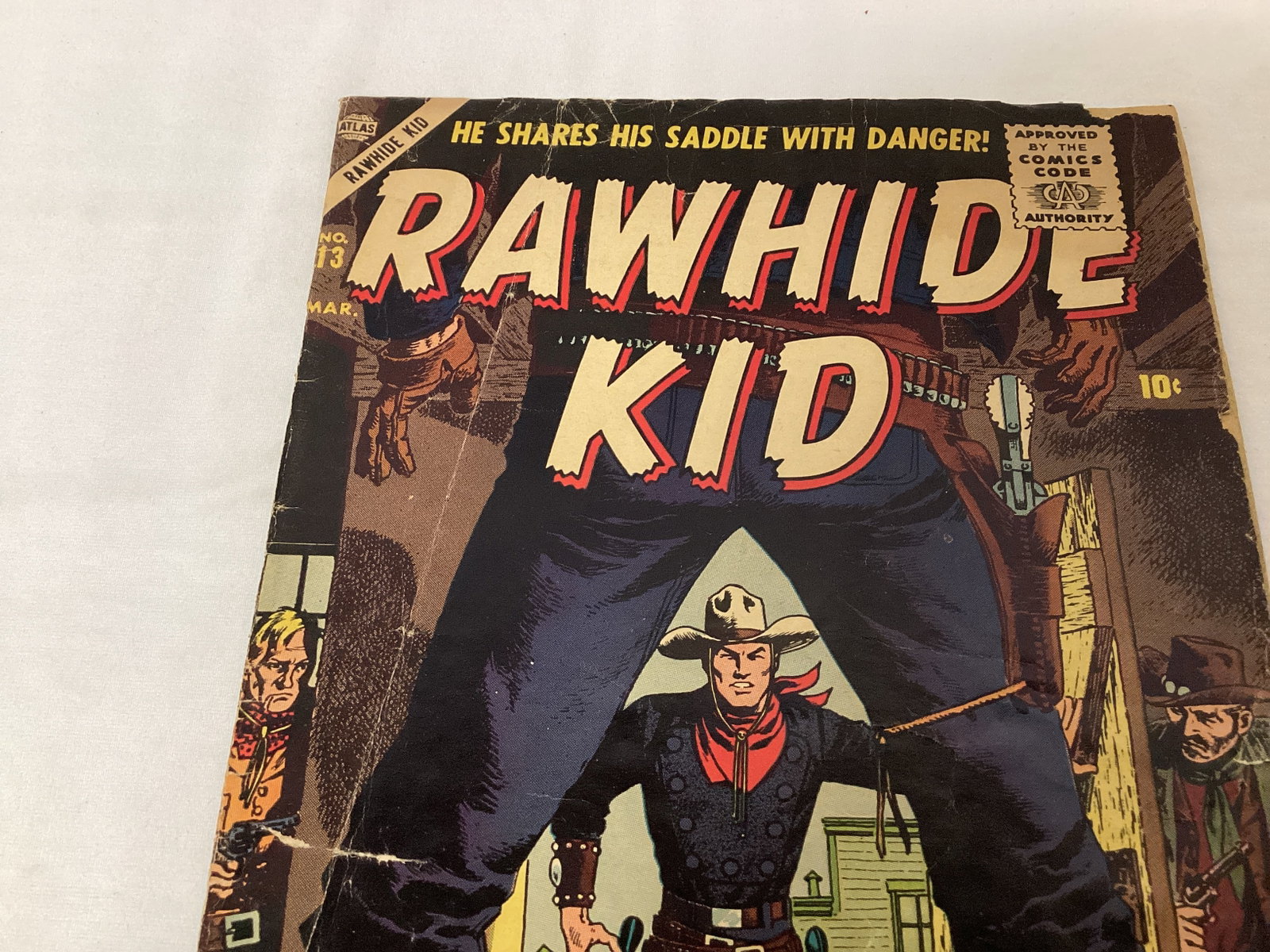 Rawhide Kid 13 Atlas Comic Book - 2