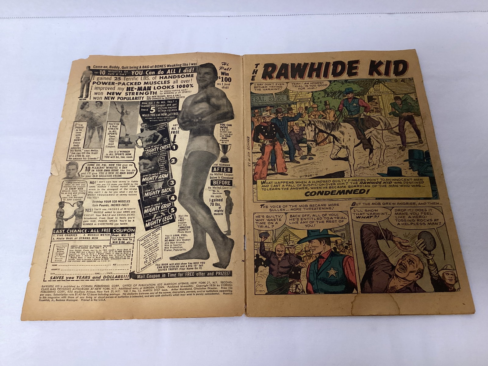 Rawhide Kid 13 Atlas Comic Book - 6