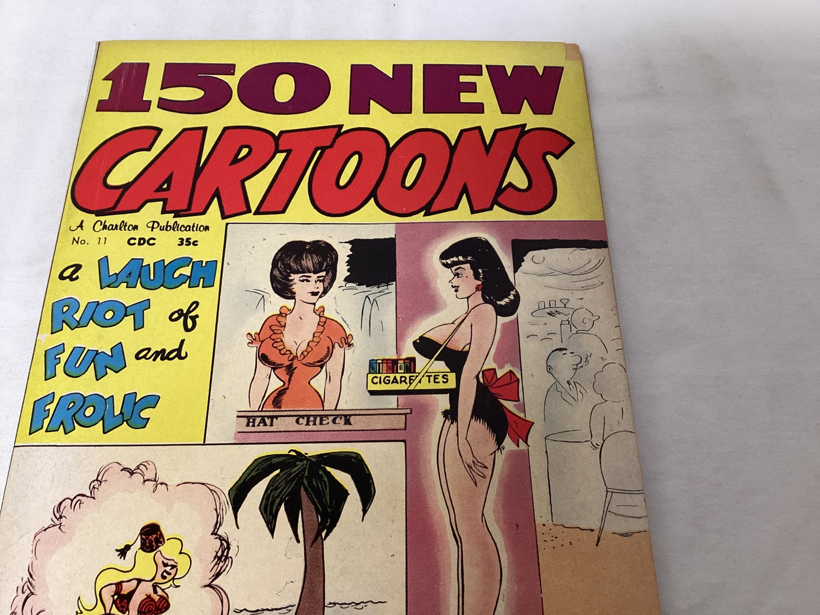 150 New Cartoons 11 Charlton Comic Book - 3