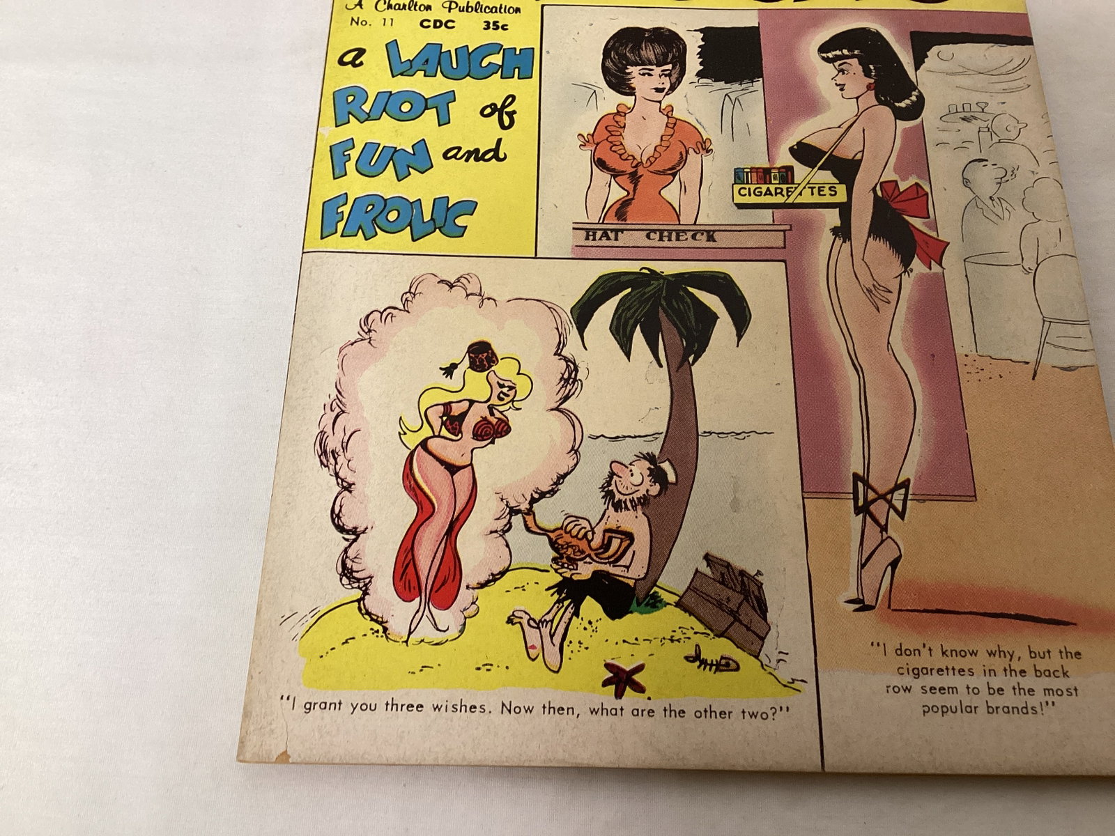 150 New Cartoons 11 Charlton Comic Book - 4
