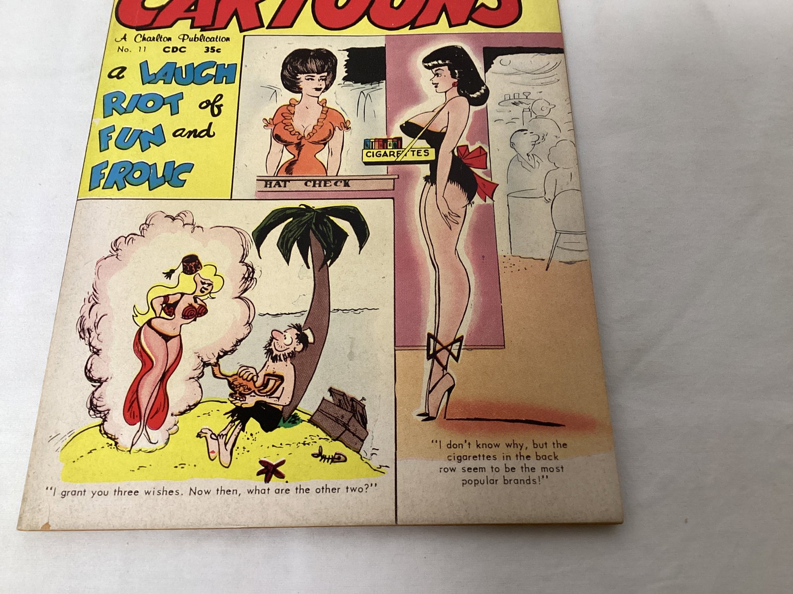 150 New Cartoons 11 Charlton Comic Book - 5