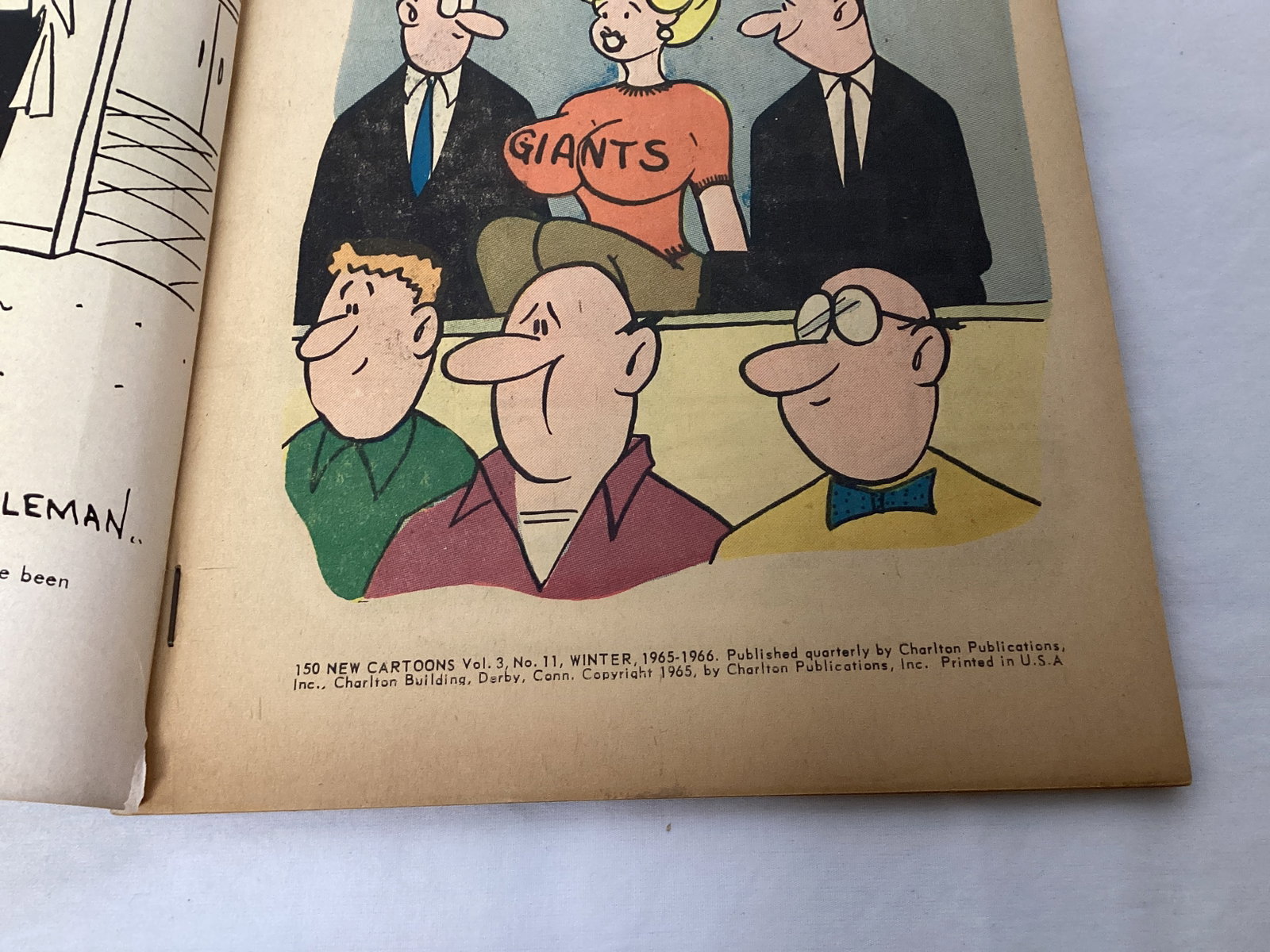 150 New Cartoons 11 Charlton Comic Book - 7