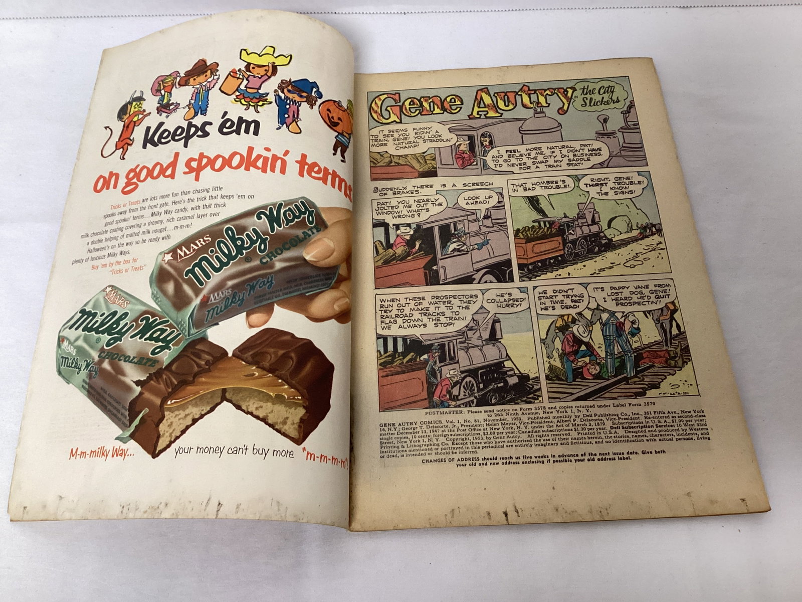 Gene Autry Comics 81 Dell Western Comic Book - 6