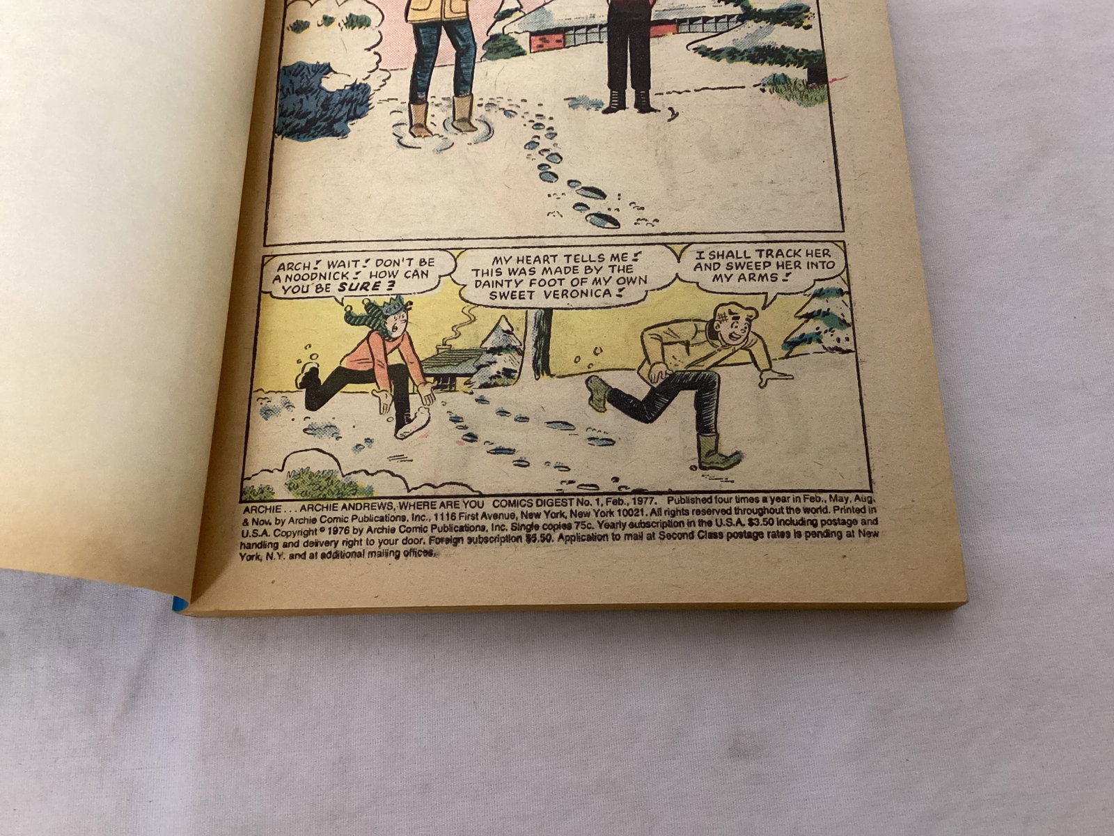 Archie Archie Andrews, Where are You 1 Archie Digest - 4