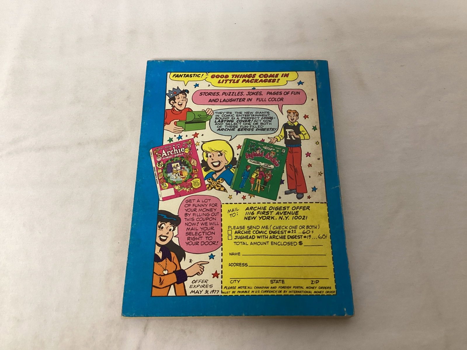 Archie Archie Andrews, Where are You 1 Archie Digest - 5
