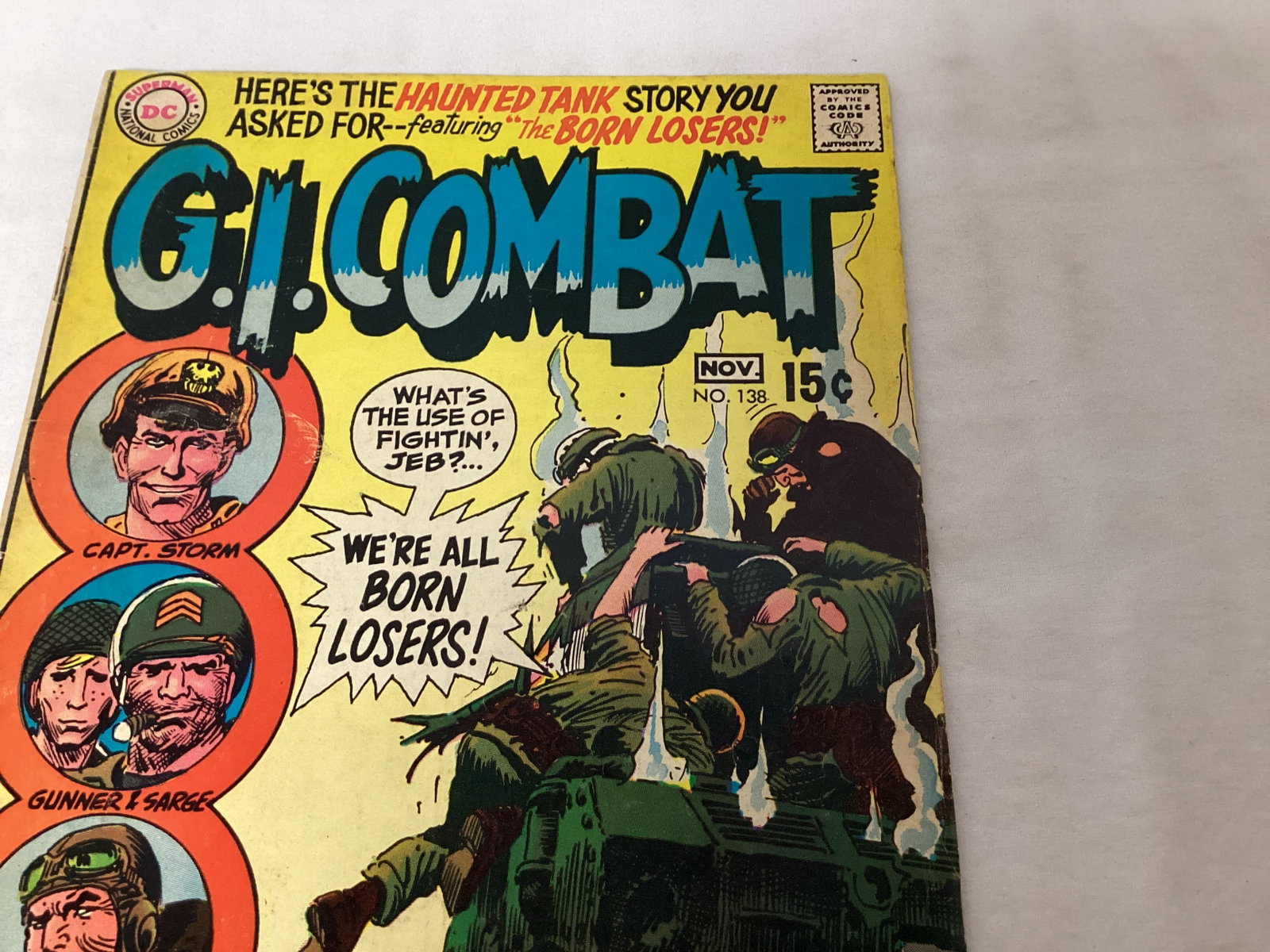 GI Combat 138 DC Comic Book - 3
