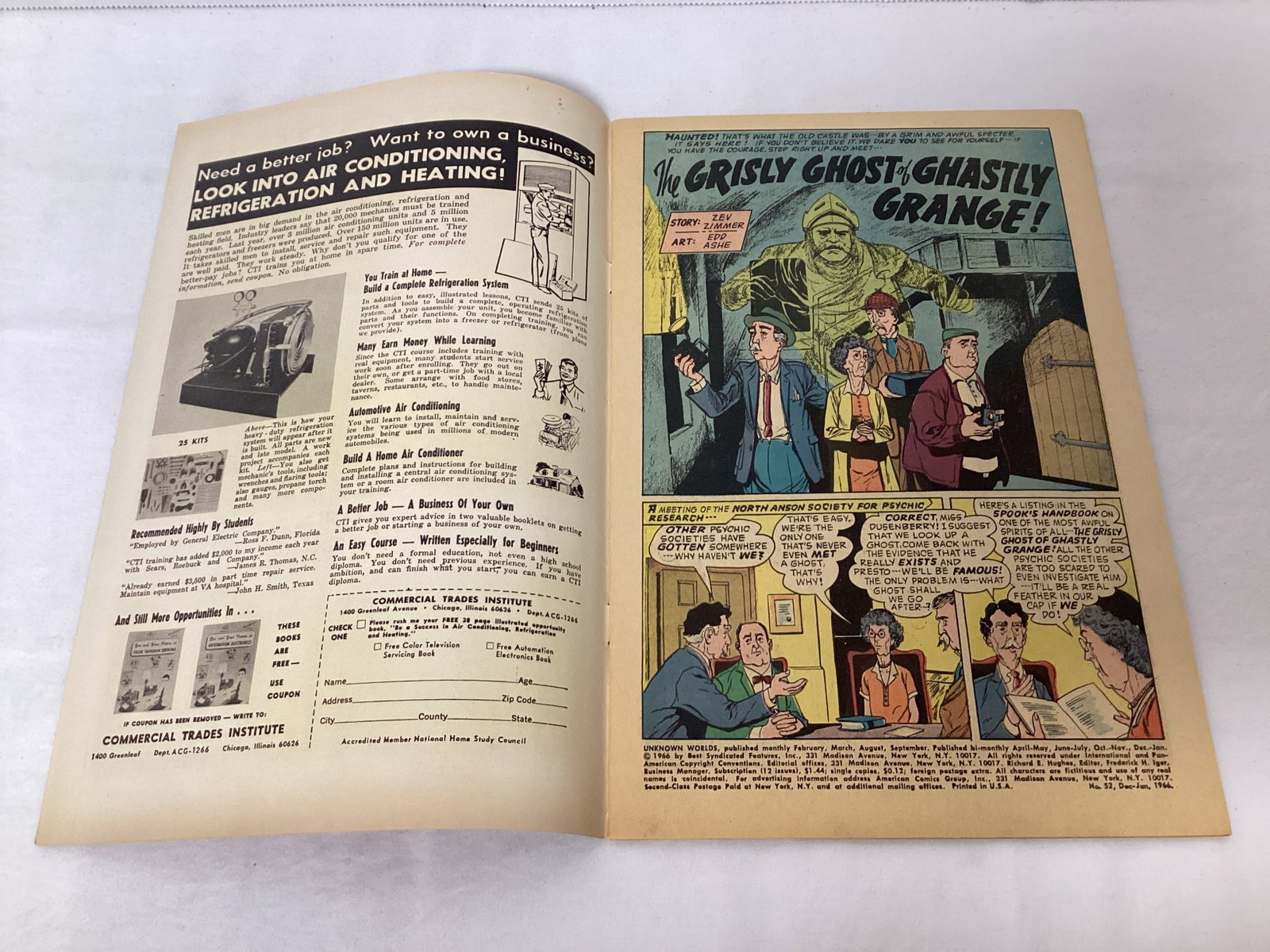 Unknown Worlds 52 ACG Comic Book - 6