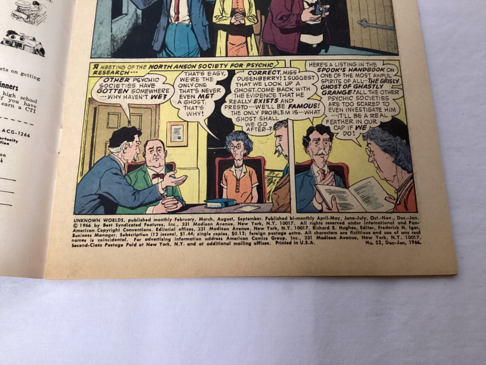 Unknown Worlds 52 ACG Comic Book - 7