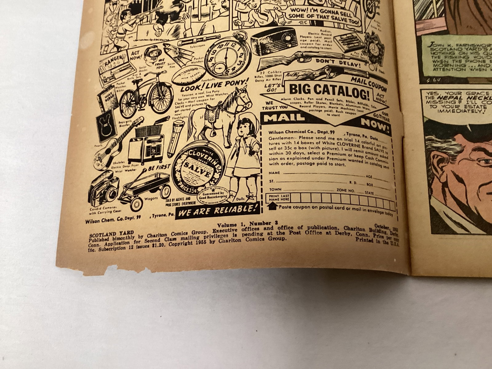 Scotland Yard 3 Charlton Comic Book - 7
