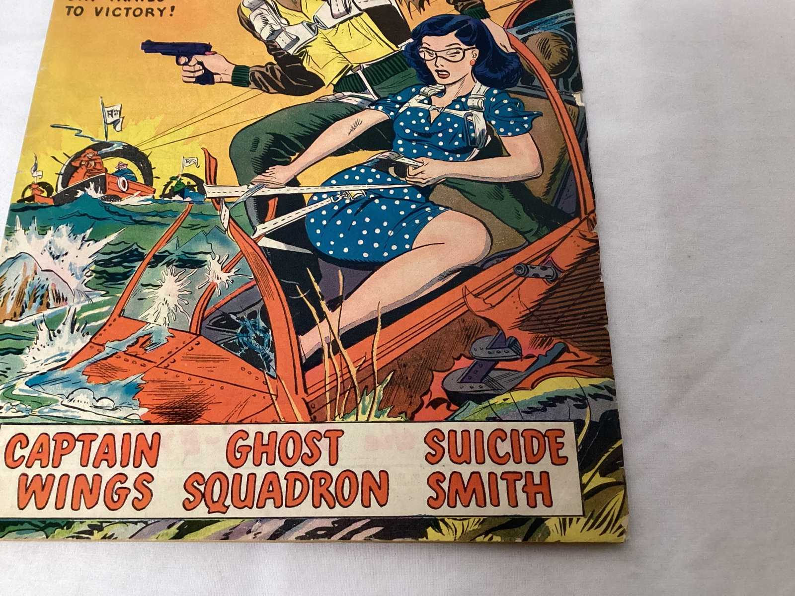 Wings Comics 105 Fiction House Comic Book - 5