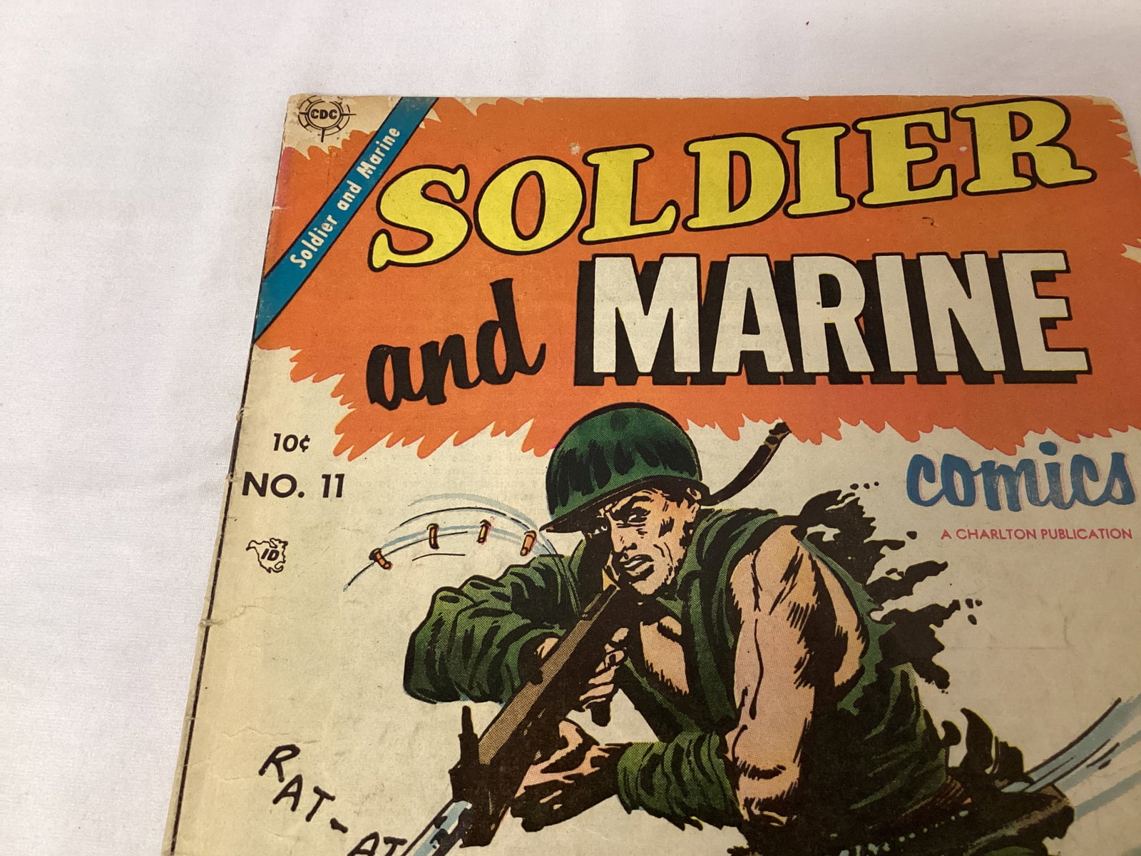 Soldier and Marine Comics 11 Charlton Comic Book - 2