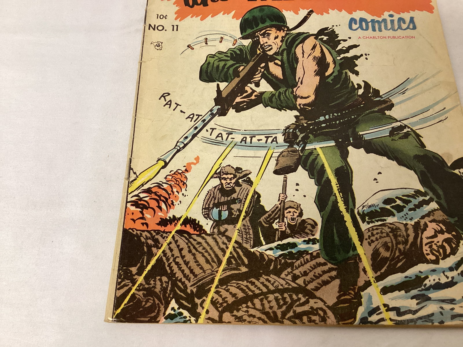 Soldier and Marine Comics 11 Charlton Comic Book - 4