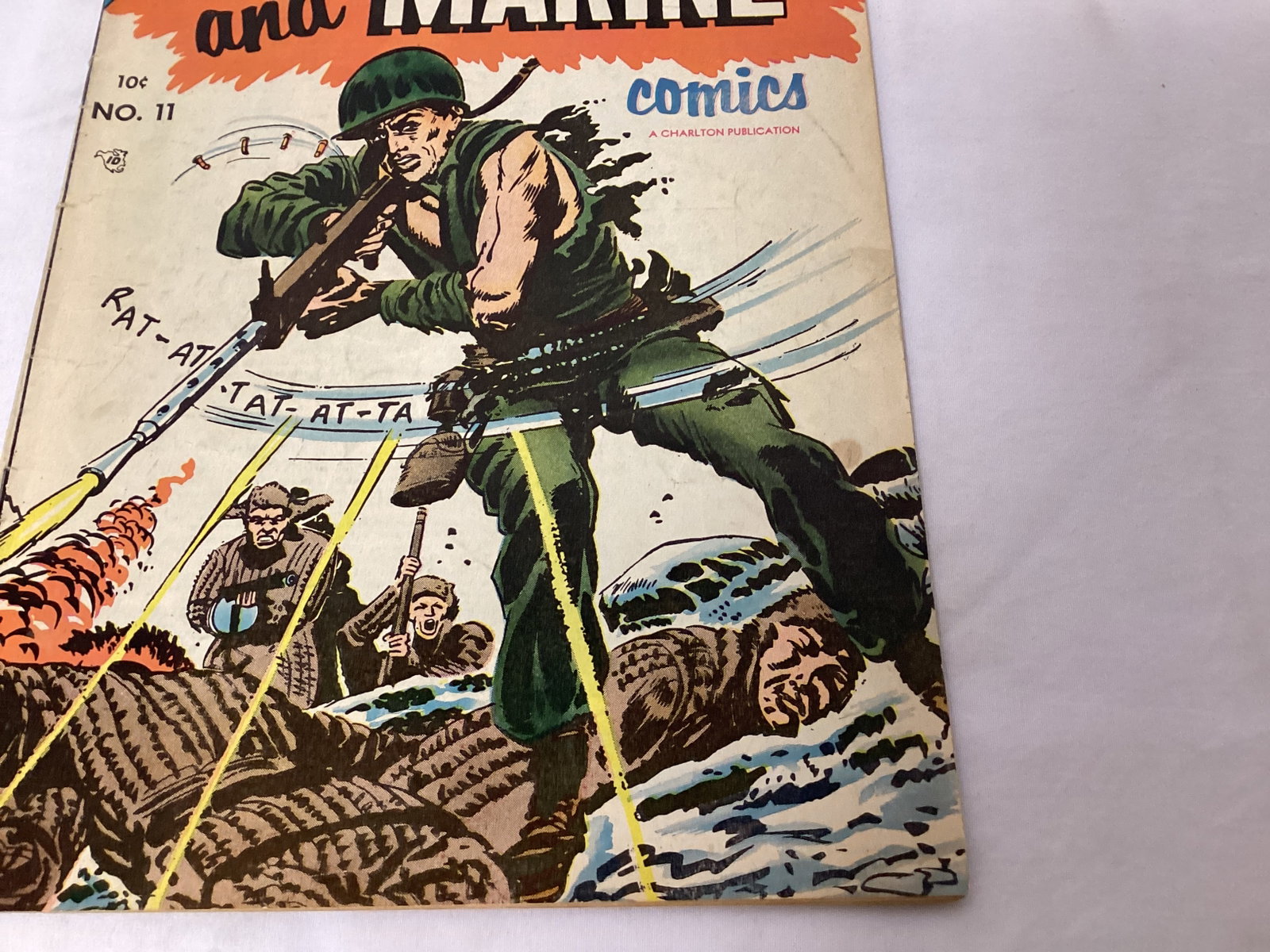Soldier and Marine Comics 11 Charlton Comic Book - 5