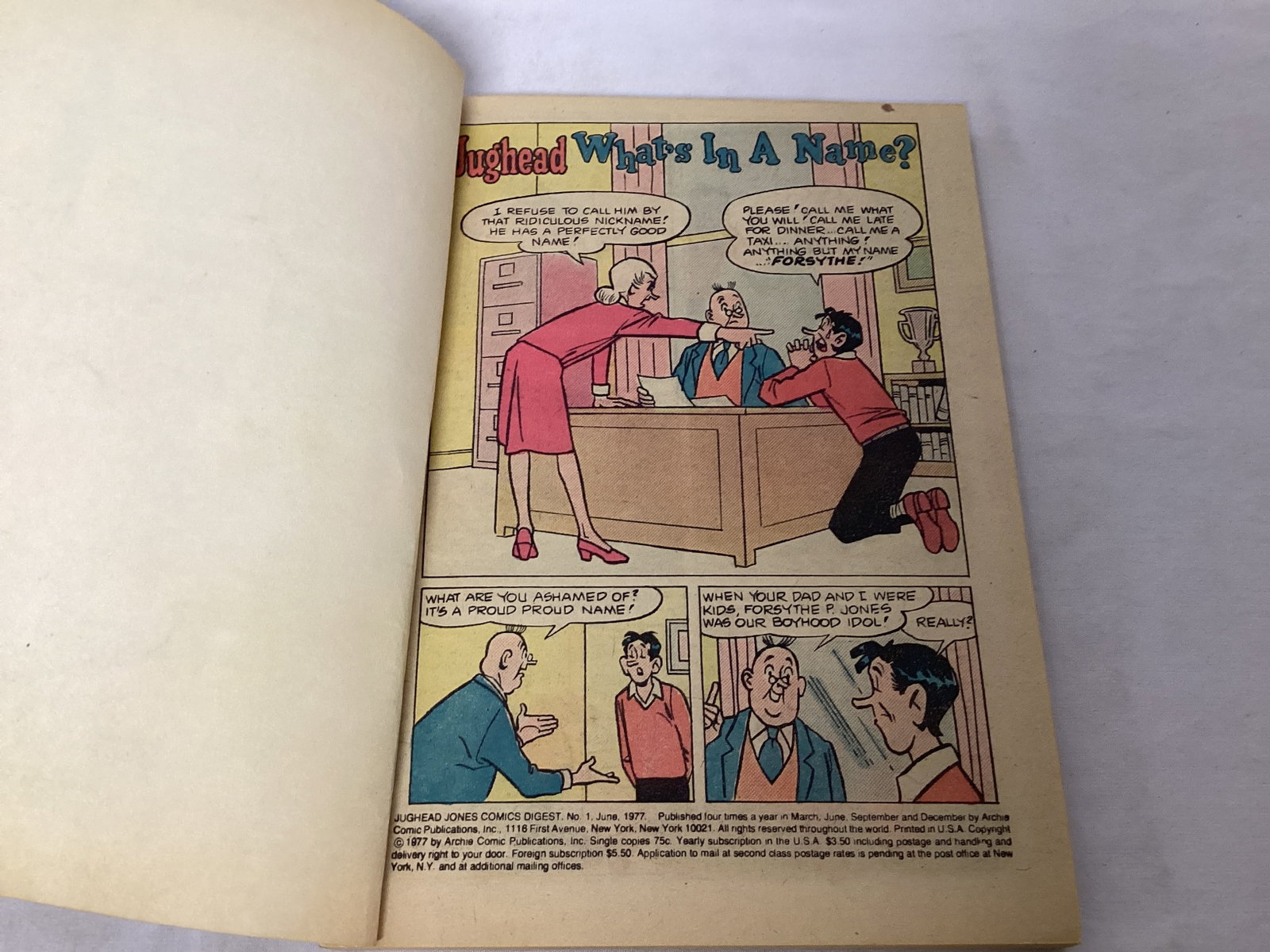 Jughead Jones 1 Archie Comic Digest - 4