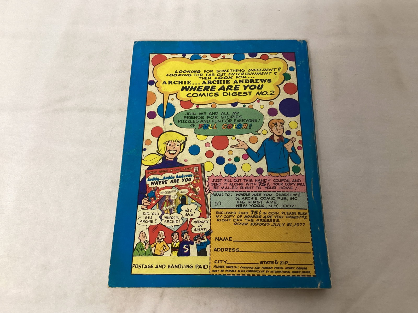 Jughead Jones 1 Archie Comic Digest - 5