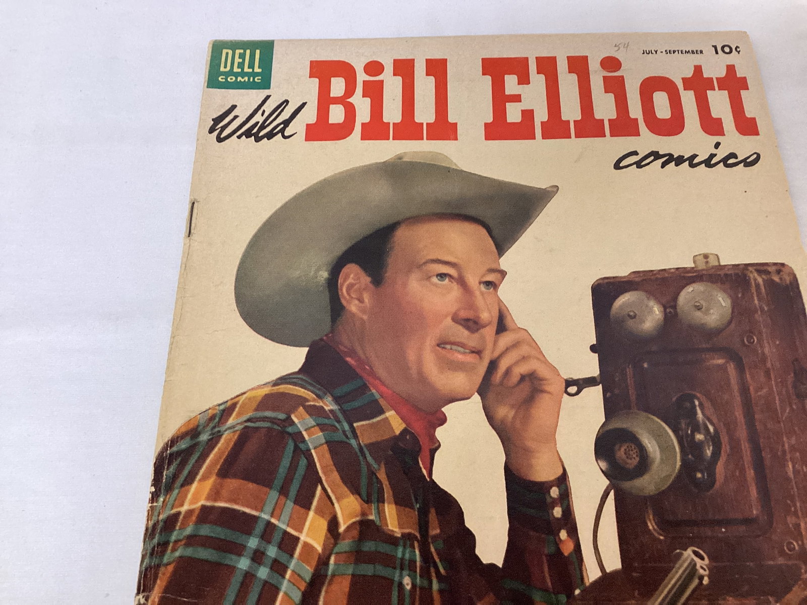 Wild Bill Elliott Comics 14 Dell Comic Book - 2