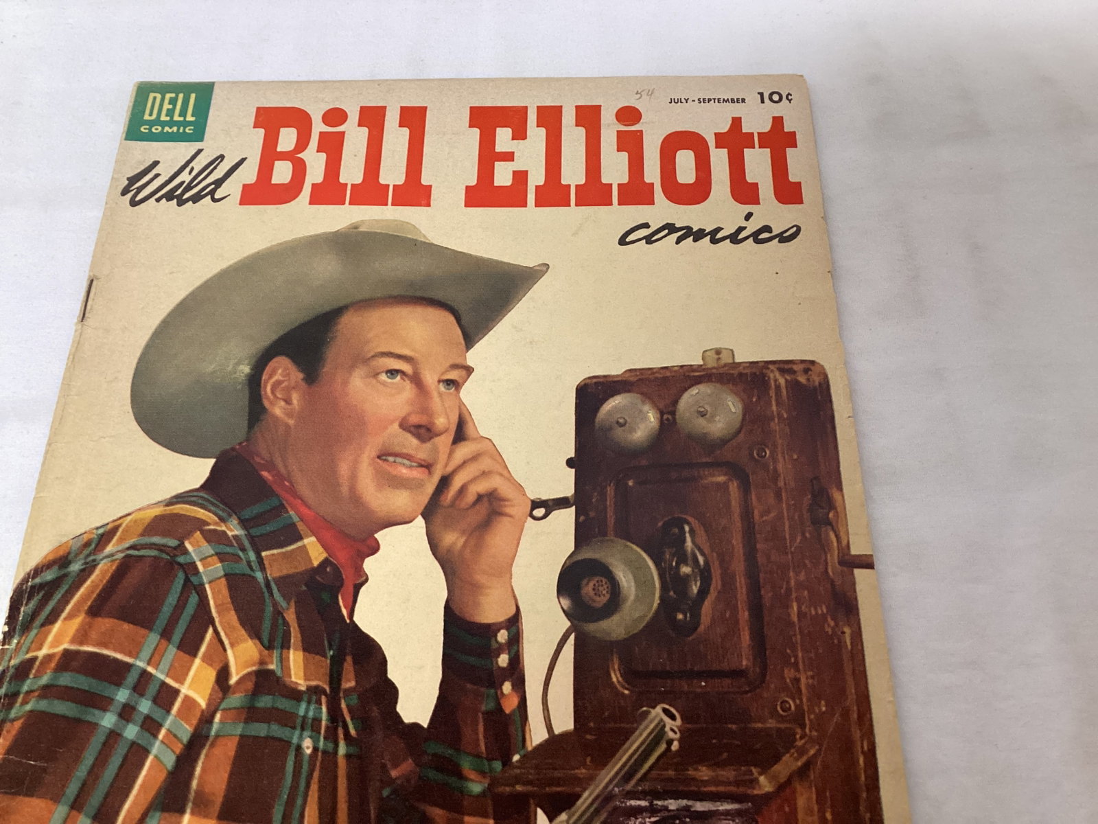 Wild Bill Elliott Comics 14 Dell Comic Book - 3