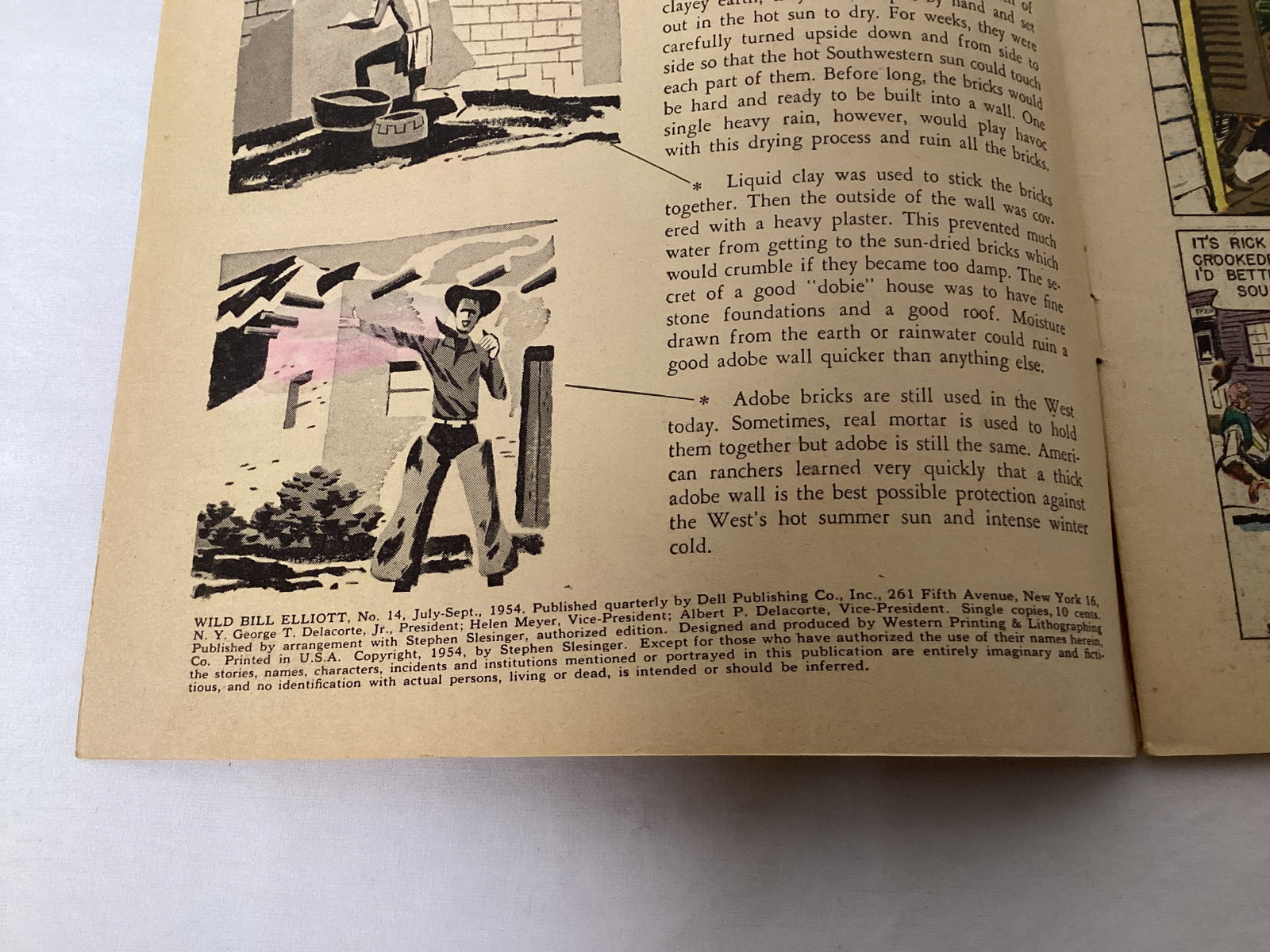 Wild Bill Elliott Comics 14 Dell Comic Book - 7