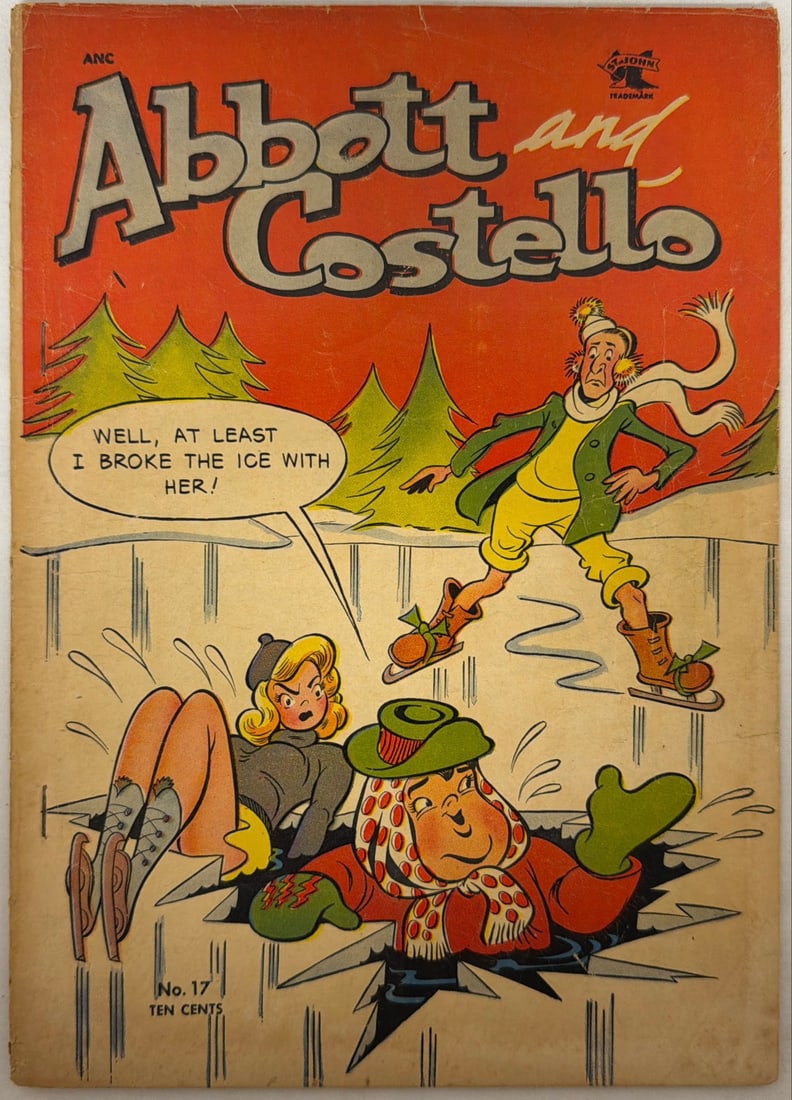 Abbott and Costello 17 Comic Book: 1953, please preview and see all photos for condition
