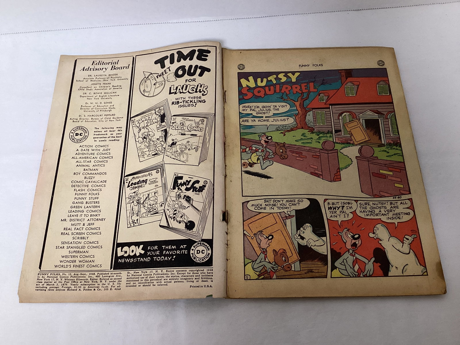 Funny Folks 15 DC Comic Book - 6