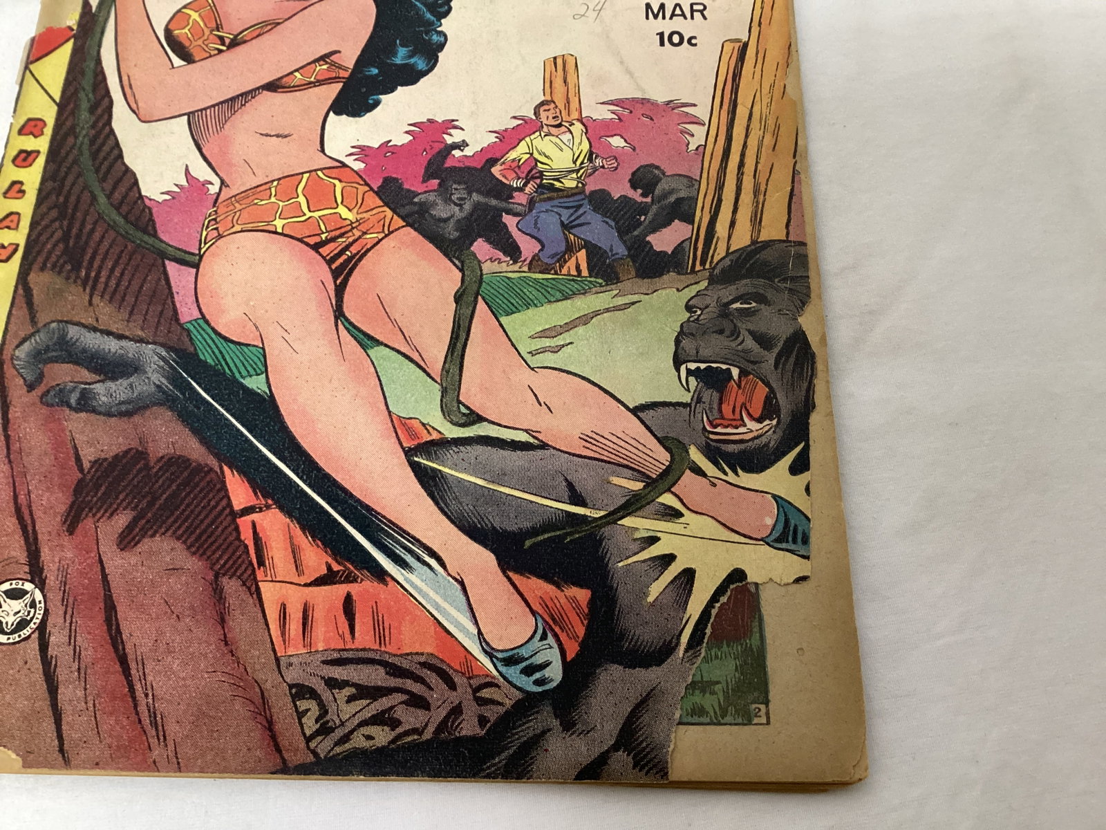 Rulah Jungle Goddess 24 Fox Comic Book - 5