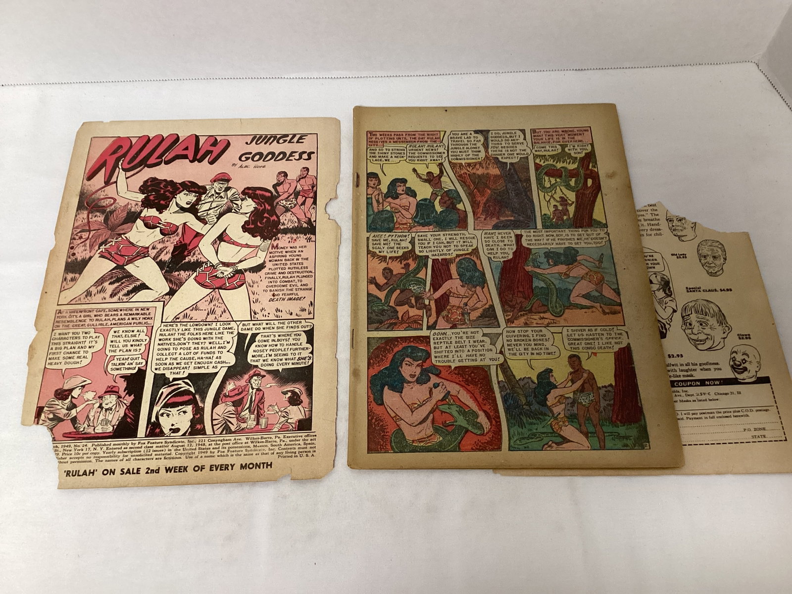 Rulah Jungle Goddess 24 Fox Comic Book - 6