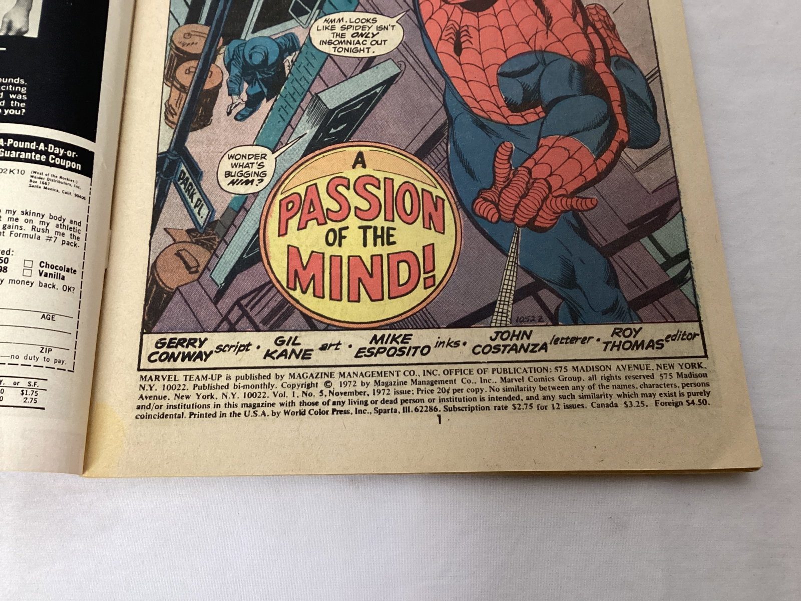 Marvel Team-Up 5 Spider-Man Vision Comic Book - 7