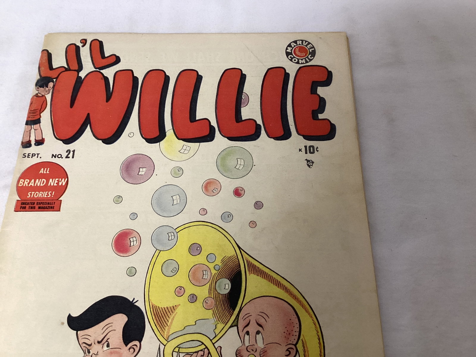 Lil Willie 21 Marvel Comic Book - 3