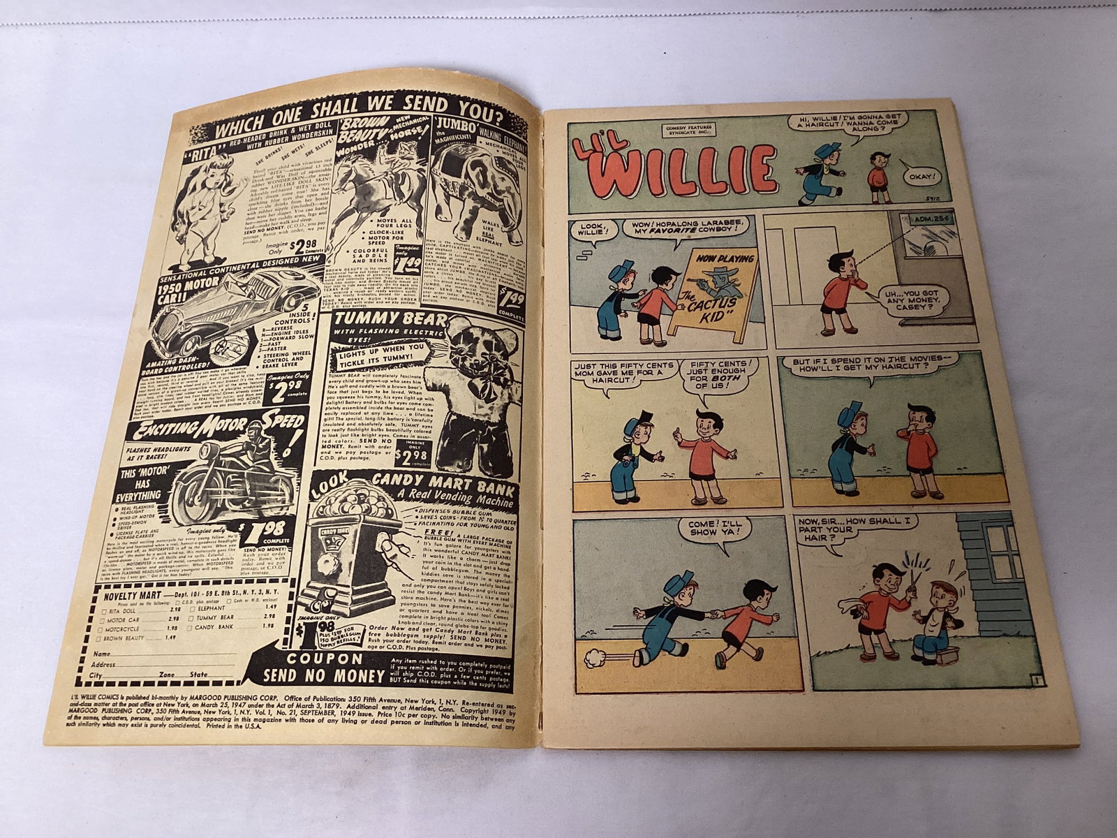 Lil Willie 21 Marvel Comic Book - 6