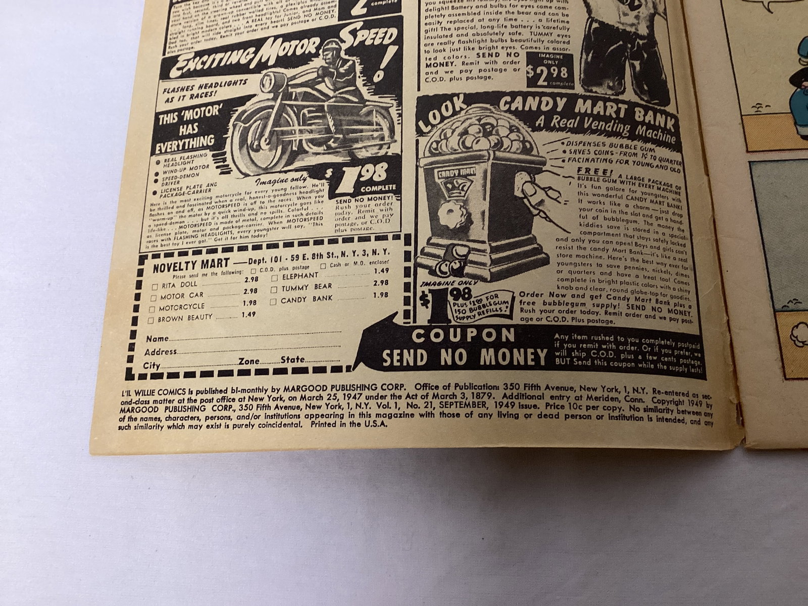 Lil Willie 21 Marvel Comic Book - 7