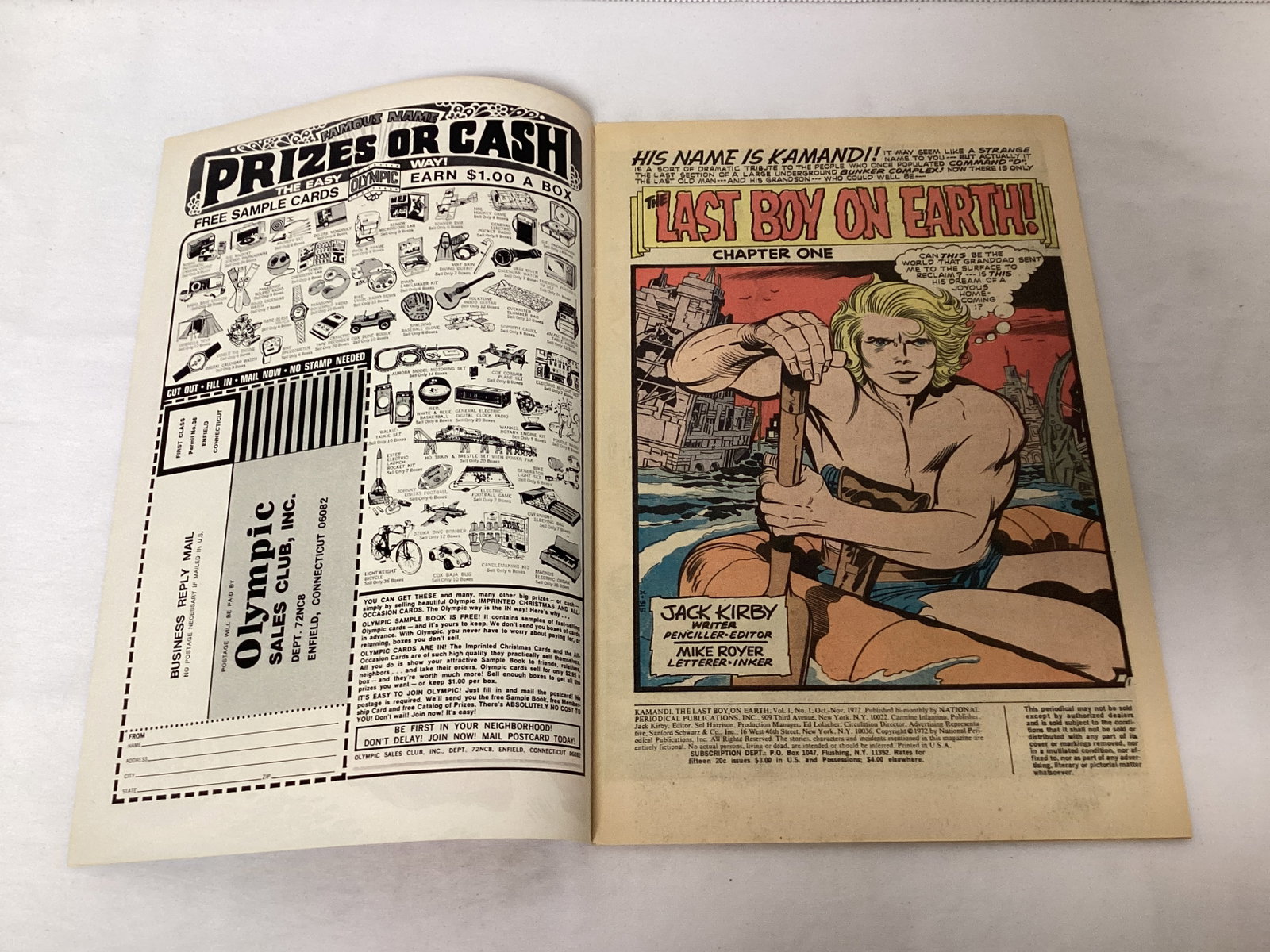 Kamandi the Last Boy on Earth 1 DC Comic Book - 6