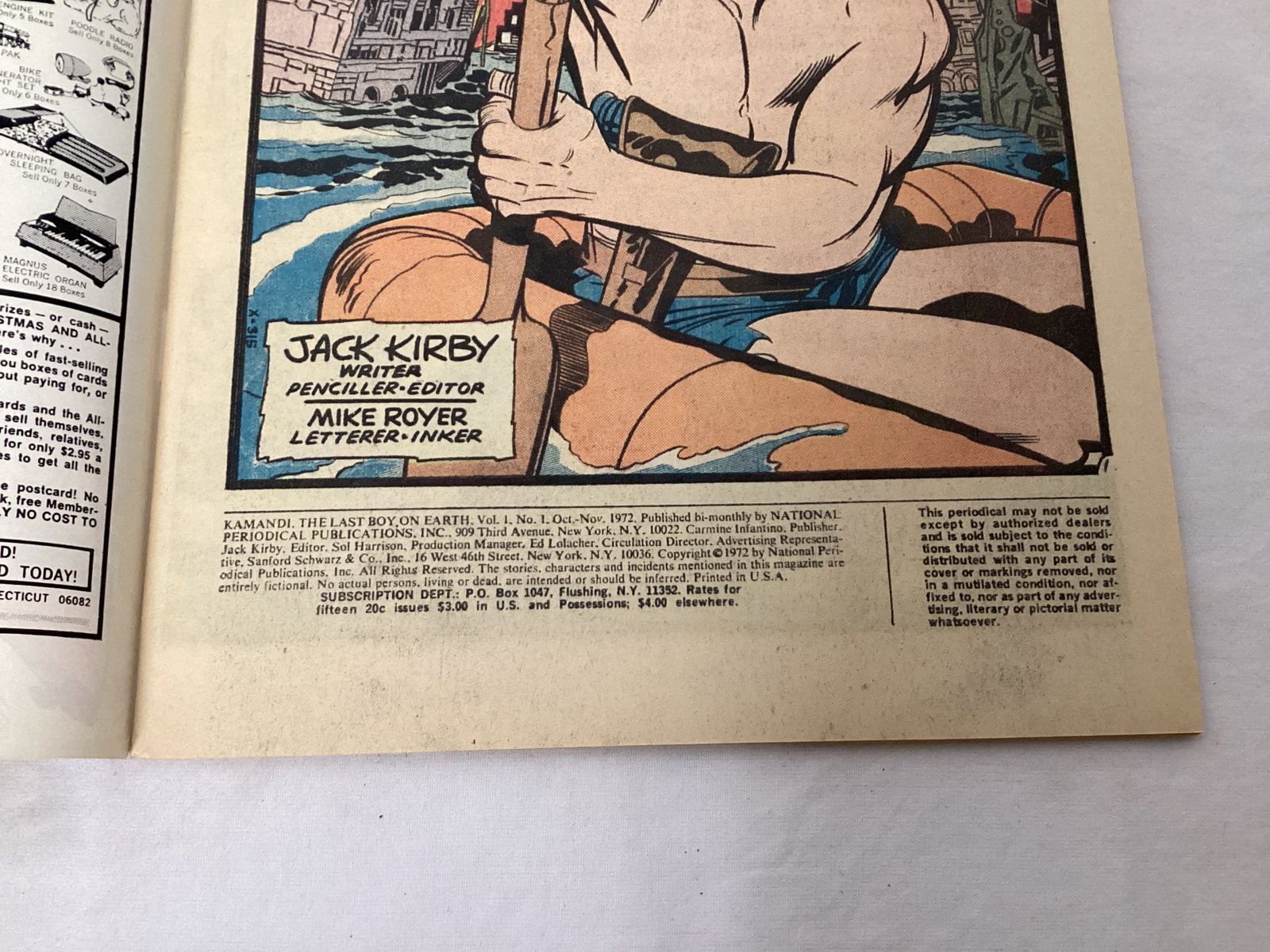 Kamandi the Last Boy on Earth 1 DC Comic Book - 7