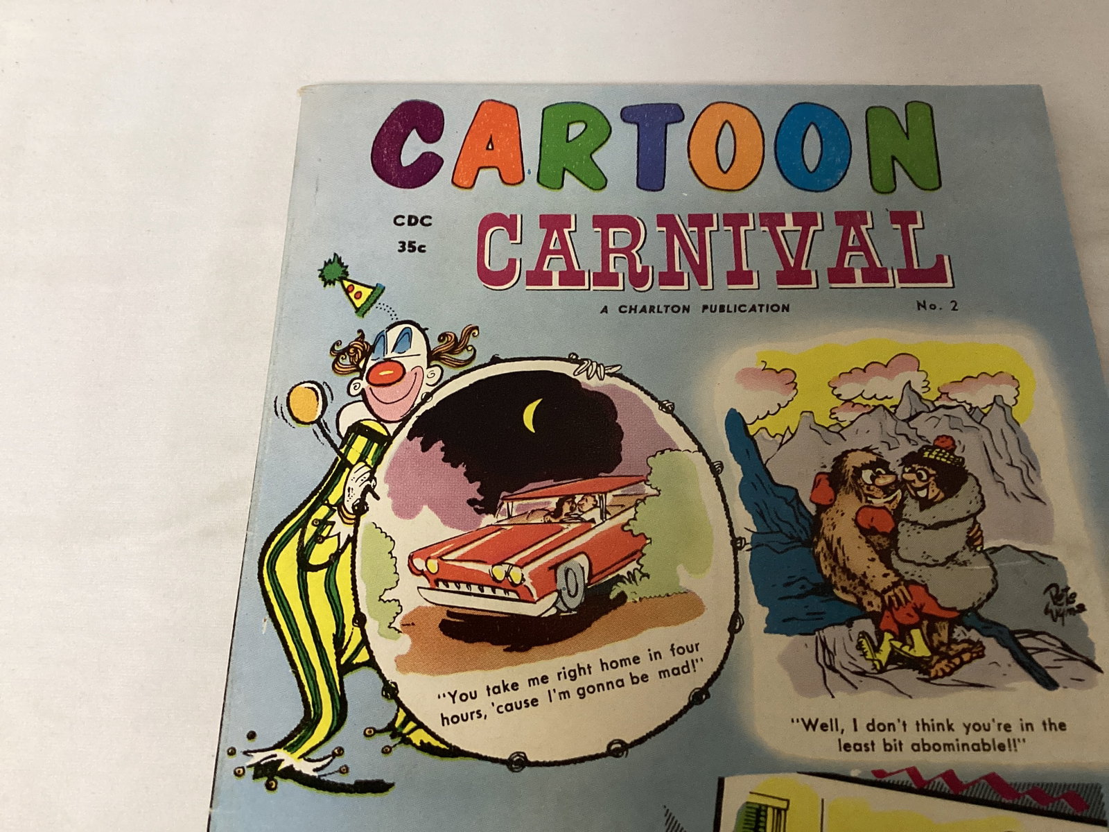 Cartoon Carnival 2 Charlton Comic Book - 2