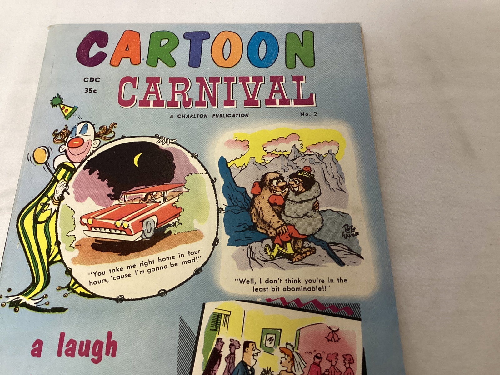 Cartoon Carnival 2 Charlton Comic Book - 3