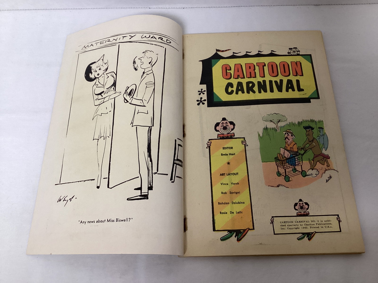 Cartoon Carnival 2 Charlton Comic Book - 6