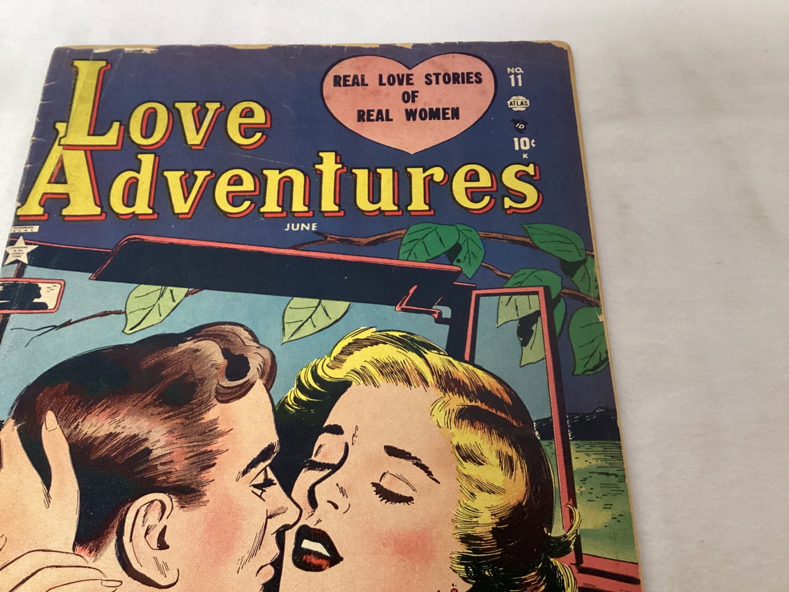 Love Adventures 11 Atlas Comic Book - 3