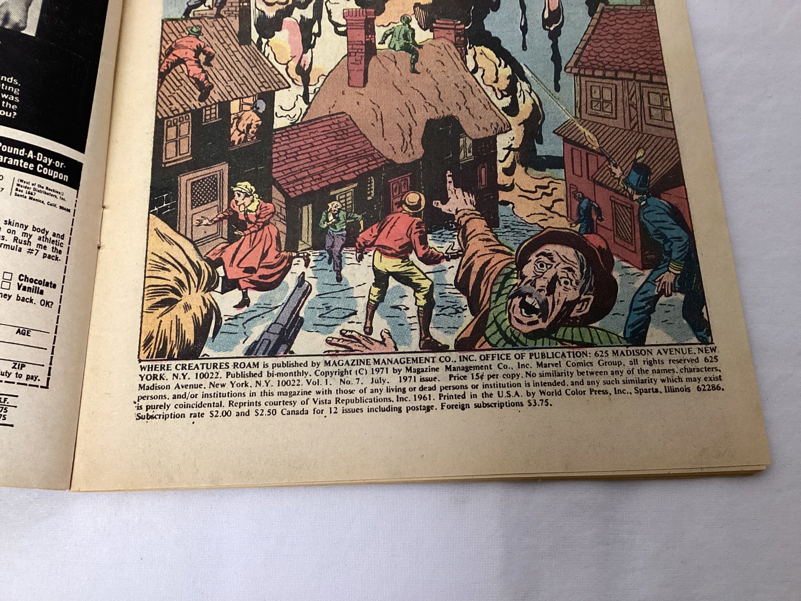 Where Creatures Roam 7 Marvel Comic Book - 7
